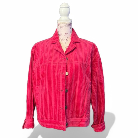 Cabi Cheeky Topper Pink Corduroy Jacket - Picture 5 of 6